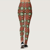 Weihnachts-/Wintermuster Leggings (Rückseite)