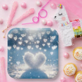 Weihnachts-Winterschneewittchen Pappteller (Party)