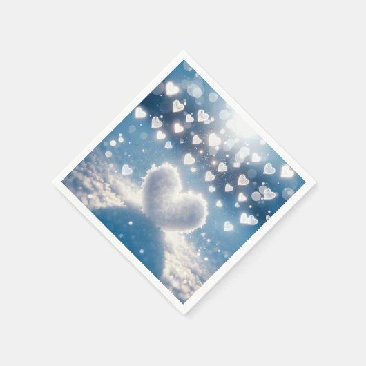 Weihnachts-Winterschneewittchen Serviette (Ecke)