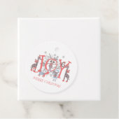 Weihnachts-Wintertage Geschenkanhänger (Beispiel)