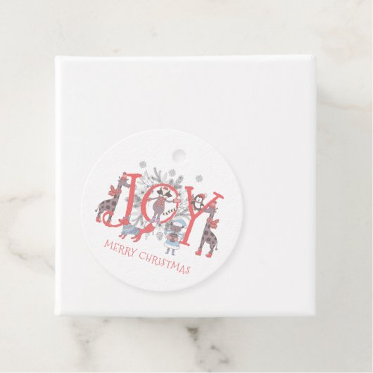 Weihnachts-Wintertage Geschenkanhänger (Beispiel)