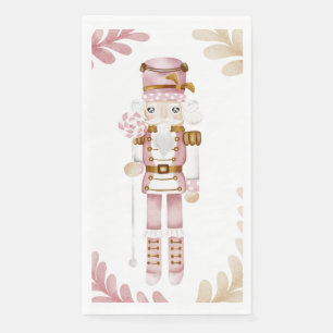 Weihnachts-Winterwunderland Süßspeise Nutcracker Serviette