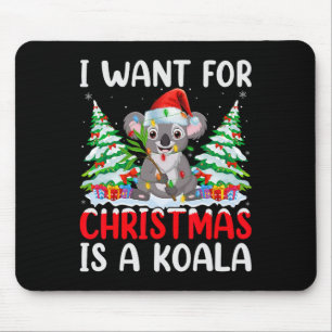 Weihnachts Wollte ich einen Weihnachtsbaum, ist ei Mousepad