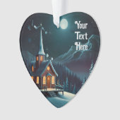 Weihnachts Wonderland Weihnachten Ornament (Vorderseite)