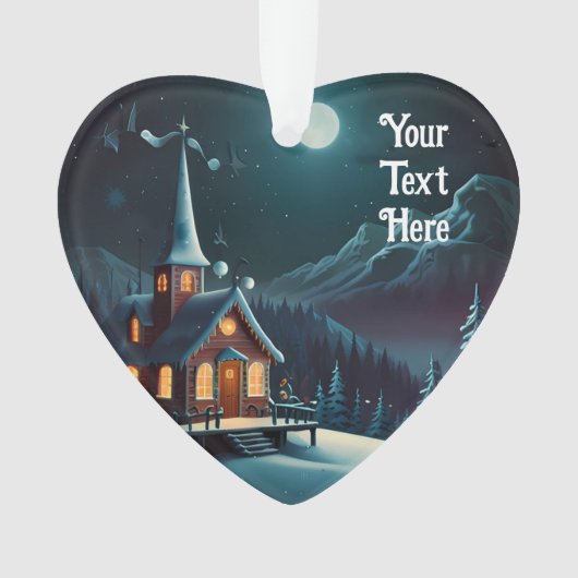 Weihnachts Wonderland Weihnachten Ornament (Vorderseite)