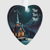 Weihnachts Wonderland Weihnachten Ornament (Vorderseite)