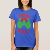 Weihnachts-Workout-Motivation Jingle "Kettle Bells T-Shirt (Vorderseite)