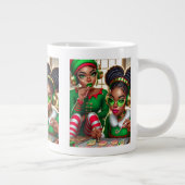 Weihnachts-Workshop-Spezialtasse Jumbo-Tasse (Rechts)