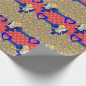 Weihnachts-Wrackpapier Baby Angel Geschenkpapier (Ecke)