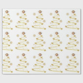 Weihnachts-Wrackpapier-Engel Geschenkpapier (Flach)