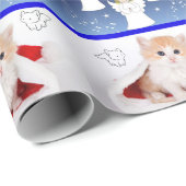 Weihnachts-Wrackpapier-Engel Geschenkpapier (Rolleneckpunkt)