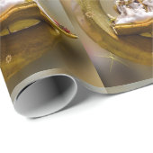 Weihnachts-Wrackpapier-Engel Geschenkpapier (Rolleneckpunkt)