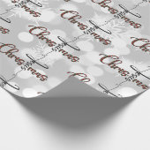 Weihnachts-Wrackpapier Geschenkpapier (Ecke)