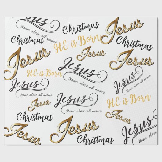 Weihnachts-Wrackpapier Geschenkpapier (Flach)