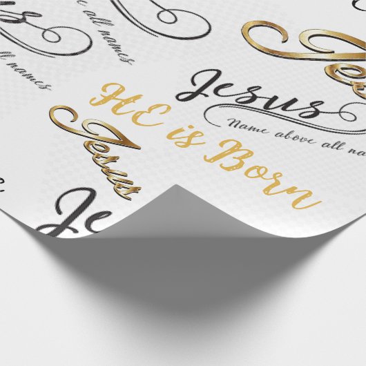 Weihnachts-Wrackpapier Geschenkpapier (Ecke)