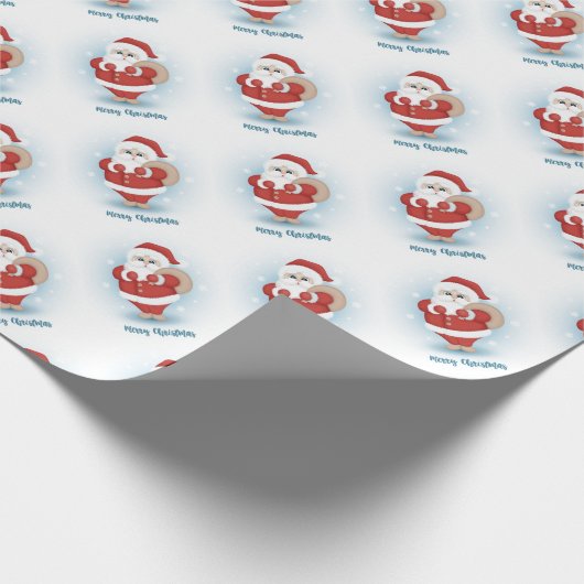 Weihnachts-Wrackpapier Geschenkpapier (Ecke)