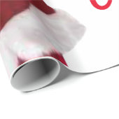 Weihnachts-Wrapping Paper des Weihnachtsmanns Geschenkpapier (Rolleneckpunkt)