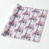 Weihnachts-Wrapping Paper Frohe Weihnachtsschneema Geschenkpapier (Ungerollt)