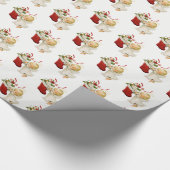 Weihnachts-Wrapping Paper-Little Angel Geschenkpapier (Ecke)