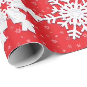 Weihnachts-Wrapping Paper mit Weihnachtsfiguren Geschenkpapier