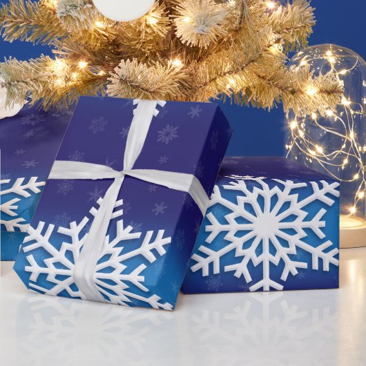 Weihnachts-Wrapping Paper mit Weihnachtsschneefloc Geschenkpapier (Feiertage)