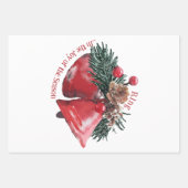 Weihnachts-Wrapping Paper Sheets - Ring in the Joy Geschenkpapier Set (Vorderseite 2)