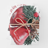 Weihnachts-Wrapping Paper Sheets - Ring in the Joy Geschenkpapier Set (Beispiel)