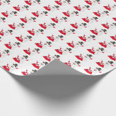 Weihnachts-Wrapping Paper Snowman Geschenkpapier (Ecke)