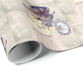 Weihnachts-Wrapping Paper Snowman, Vintag Geschenkpapier (Rolleneckpunkt)