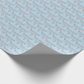 Weihnachts-Wrapping Paper-Winter Berry Geschenkpapier (Ecke)