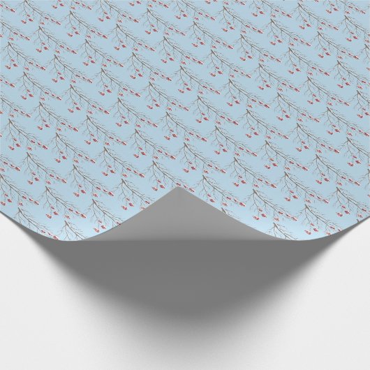 Weihnachts-Wrapping Paper-Winter Berry Geschenkpapier (Ecke)