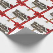 Weihnachts-Wrapping Papier froh Geschenkpapier (Ecke)
