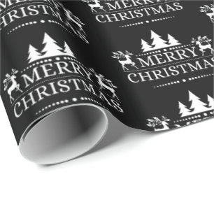 Weihnachts-Wrapping Papier-frohe Weihnachten Geschenkpapier