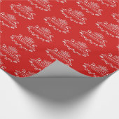 Weihnachts-Wrapping Papier-frohe Weihnachten Geschenkpapier (Ecke)