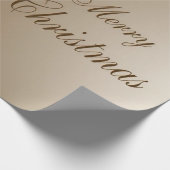 Weihnachts-Wrapping Papier Frohe Weihnachten Geschenkpapier (Ecke)