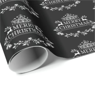 Weihnachts-Wrapping Papier-frohe Weihnachten Geschenkpapier