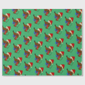 Weihnachts-Wrapping-Papier Geschenkpapier (Flach)