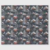 Weihnachts-Wrapping-Papier Geschenkpapier (Flach)