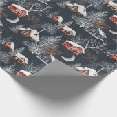 Weihnachts-Wrapping-Papier Geschenkpapier (Ecke)