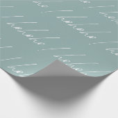 Weihnachts-Wrapping Papier - hohoho! Geschenkpapier (Ecke)