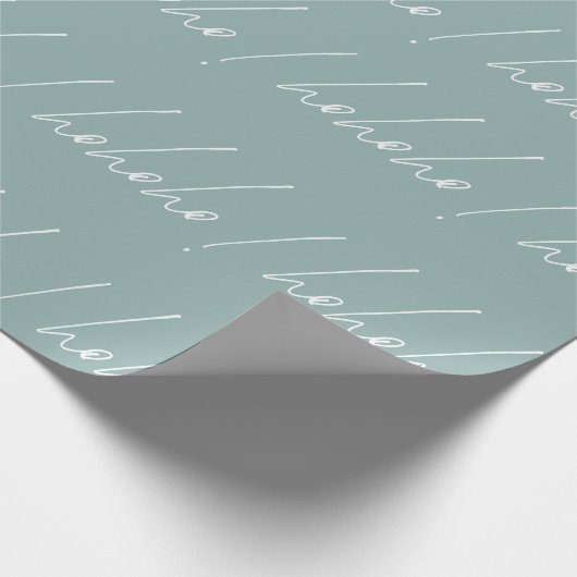 Weihnachts-Wrapping Papier - hohoho! Geschenkpapier (Ecke)