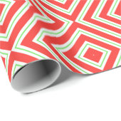Weihnachts-Wrapping Papier Holiday Diamond Geschenkpapier (Rolleneckpunkt)