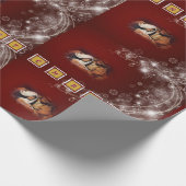 Weihnachts-Wrapping Papier Jesus Christus Geschenkpapier (Ecke)