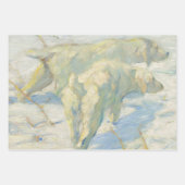 Weihnachts-Wrapping Papier SNOW HUNDE TREME (Vorderseite 3)