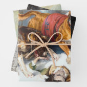 Weihnachts-Wrapping Papier SNOW HUNDE TREME (Beispiel)