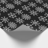 Weihnachts-Wrapping Papier Snowflakes Wrapping Pap Geschenkpapier (Ecke)