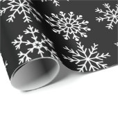 Weihnachts-Wrapping Papier Snowflakes Wrapping Pap Geschenkpapier (Rolleneckpunkt)