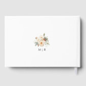 Weihnachts-Wreath Winter Wedding Gästebuch (Rückseite)