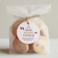 Weihnachts-Wunder-Schwangerschaft Ankündigung