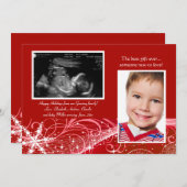 Weihnachts-Wunder-Urlaubskarte Feiertagskarte (Vorne/Hinten)